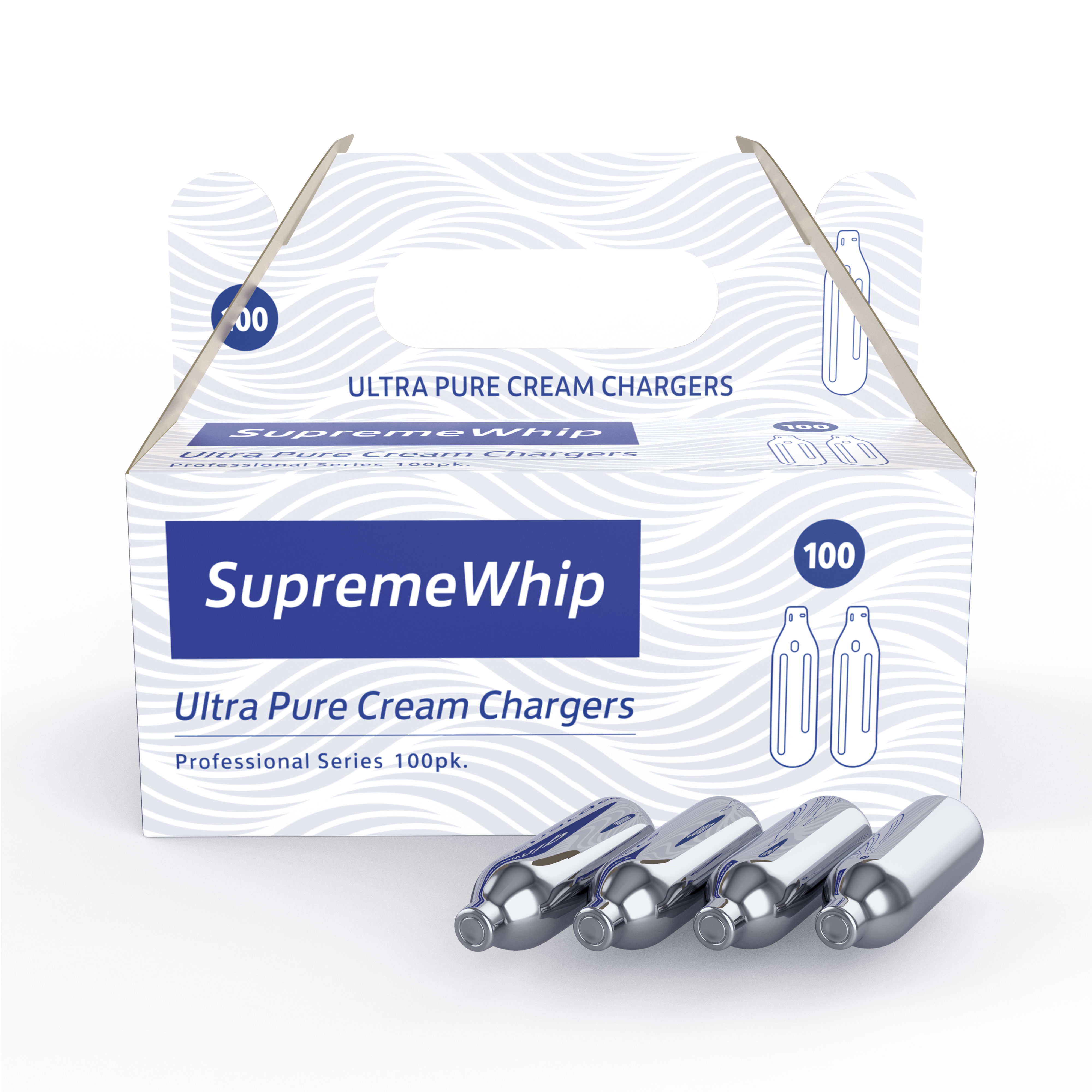 SupremeWhip Cream Chargers 8.2g in 100Pks WHOLESALE