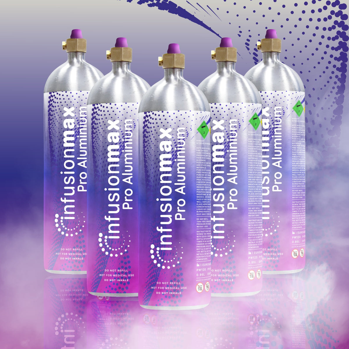 InfusionMax 680g Pro Aluminum Whipped Cream Canister SupremeWhip US