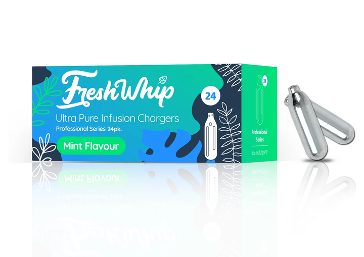 FreshWhip Mint flavoured cream chargers