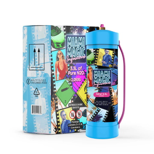 Miami Magic Infusions 2.2L/1364g Culinary Gas Cream Charger