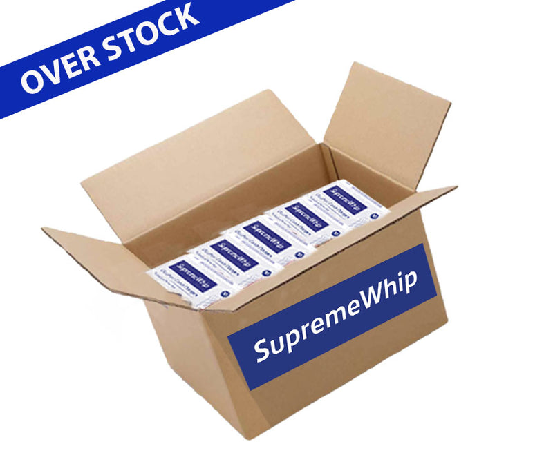 600 SupremeWhip Cream Chargers 8g N20 - SALE overstock