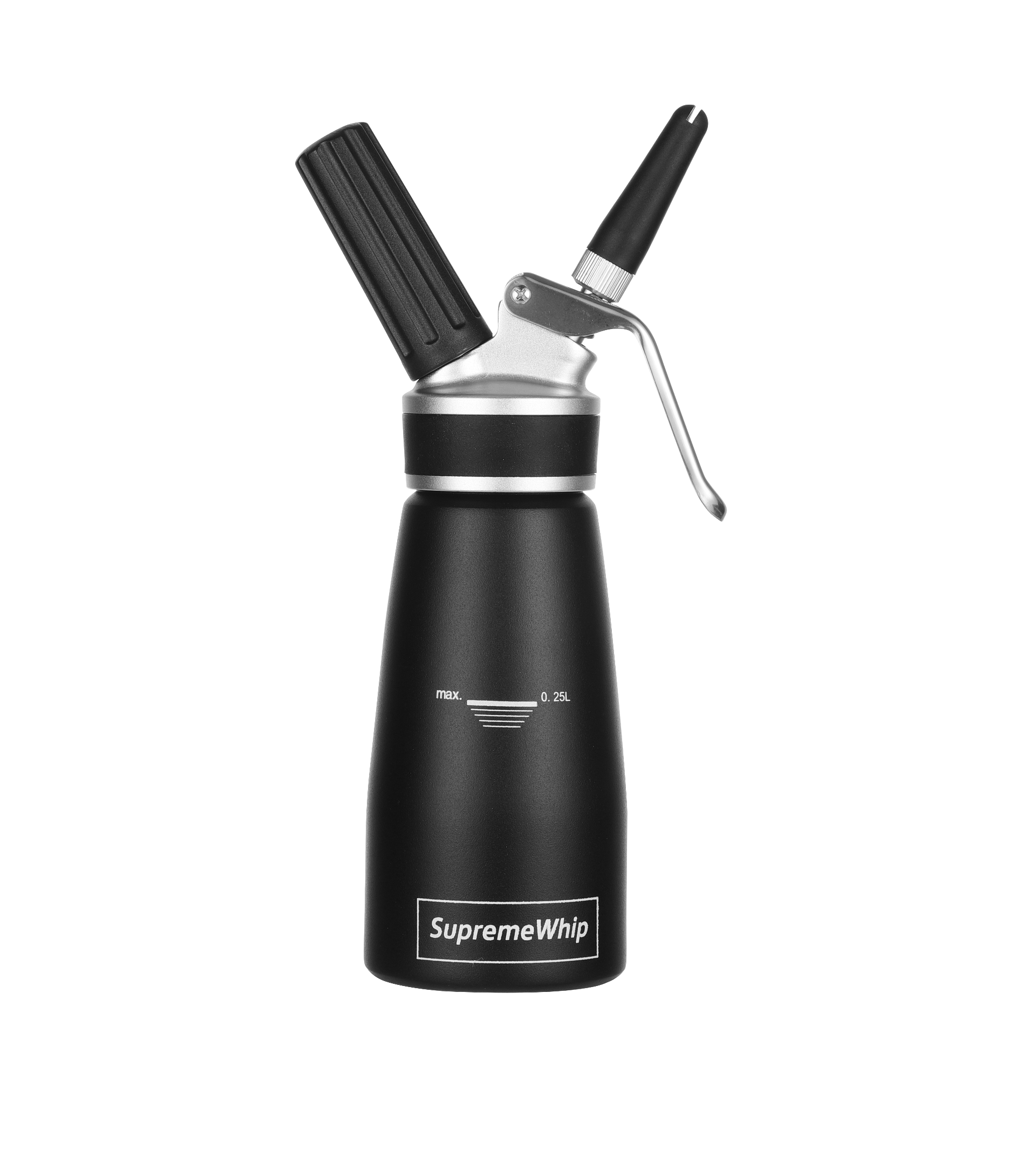 NEW 2021 SupremeWhip PRO Cream Dispenser 0.25L / 1/2 Pint – Black