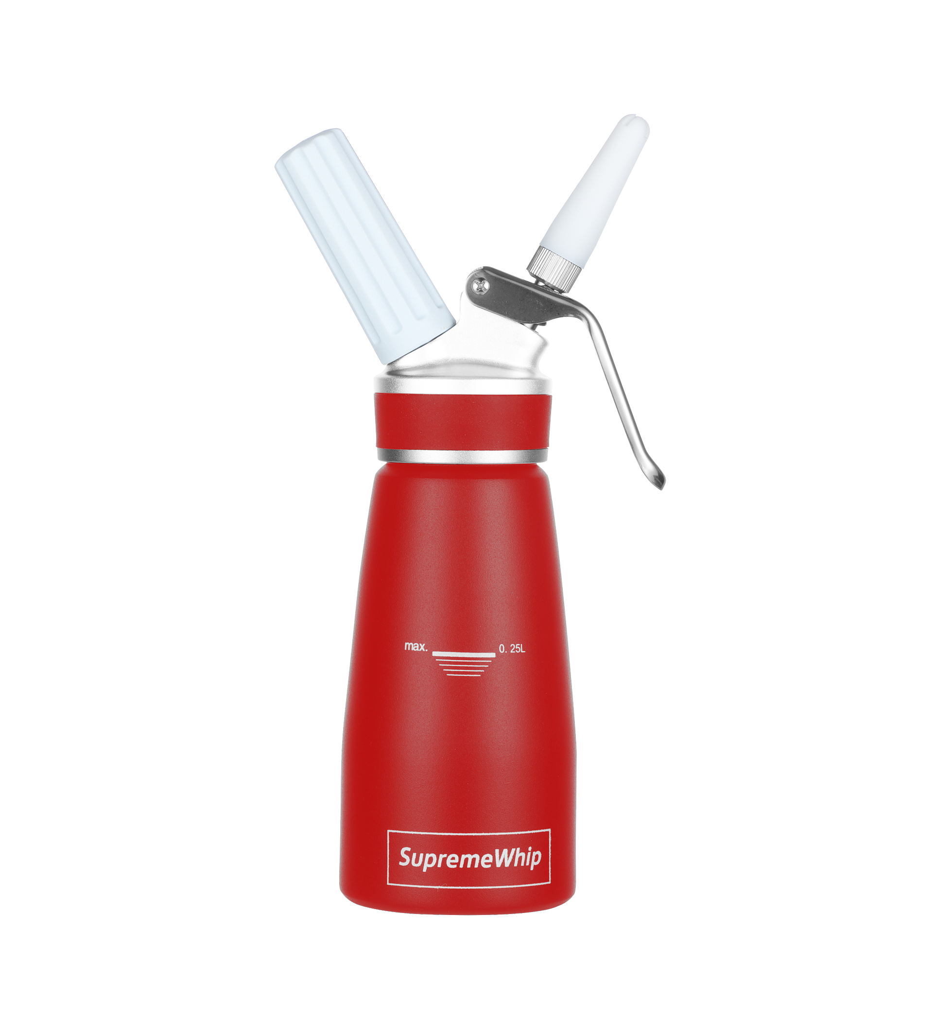 SupremeWhip PRO Whipped Cream Dispenser 0.25L / 1/2 Pint – RED