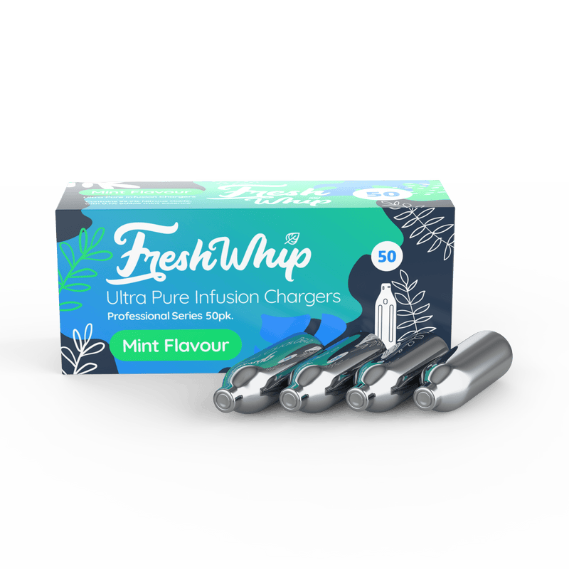 FreshWhip Cream Chargers 8.2g MINT Overstocked - 50% OFF ON ALL