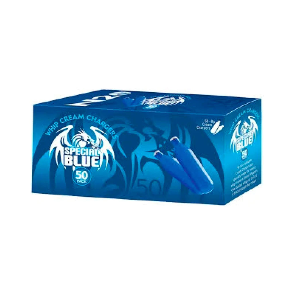 600 Special Blue Cream Chargers - 25 x 24 packs