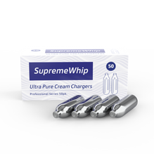 Starter Pack - SupremeWhip Chargers - 600- & 0.5L White Dispenser Starter Pack - SupremeWhip Chargers - 600- & 0.5L White Dispenser