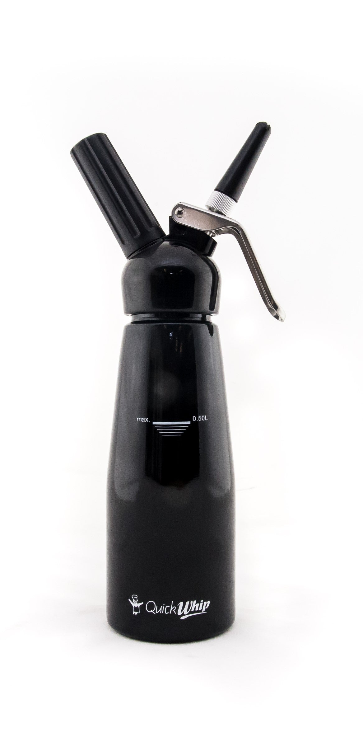 QuickWhip Cream Dispenser 0.5L – Black