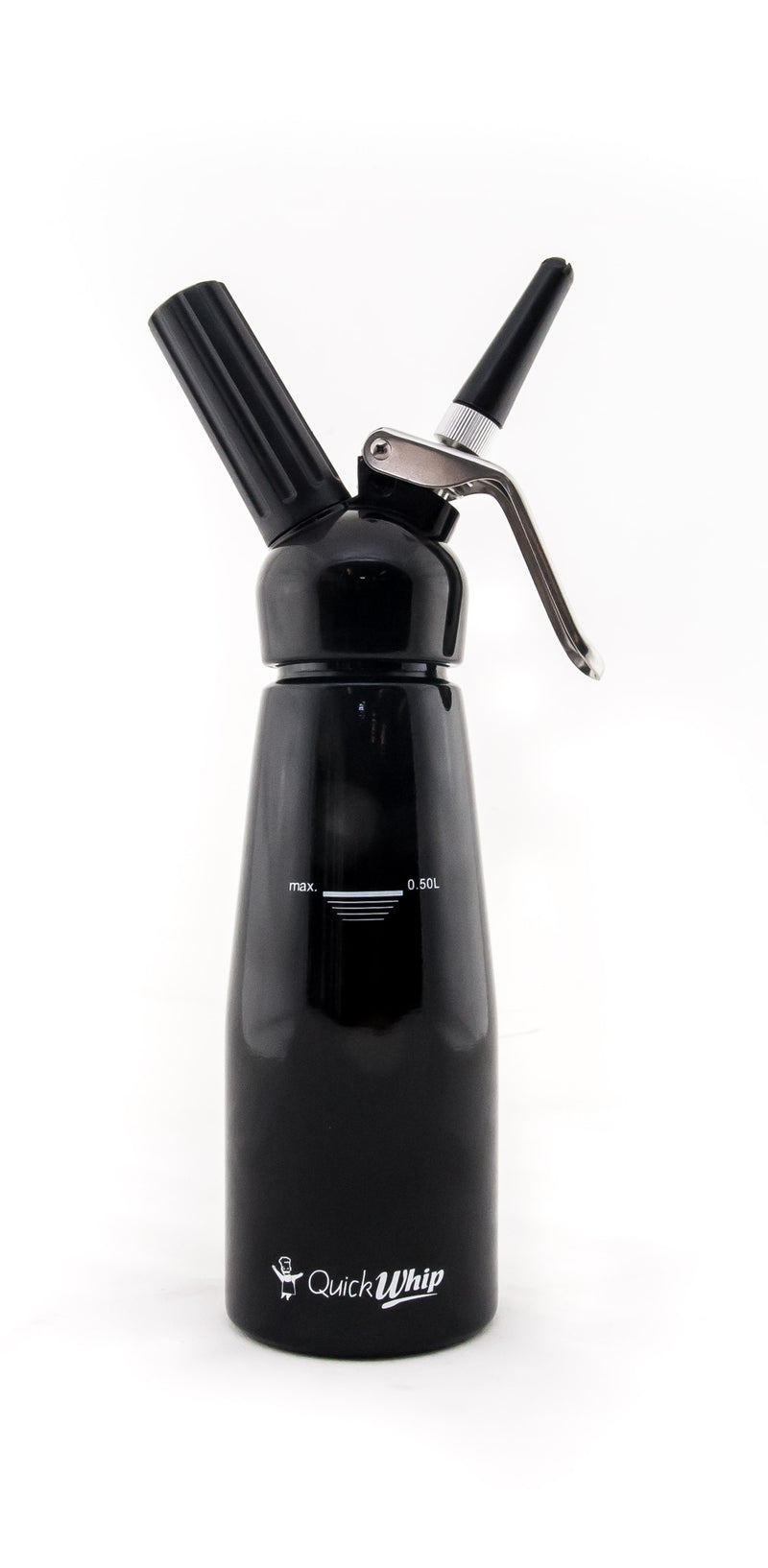 QuickWhip Cream Dispenser 0.5L – Black – SupremeWhip US