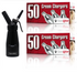 Starter Pack - QuickWhip Cream Chargers – 600 - (12 x 50Pks)  & 0.25L SupremeWhip Dispenser Black