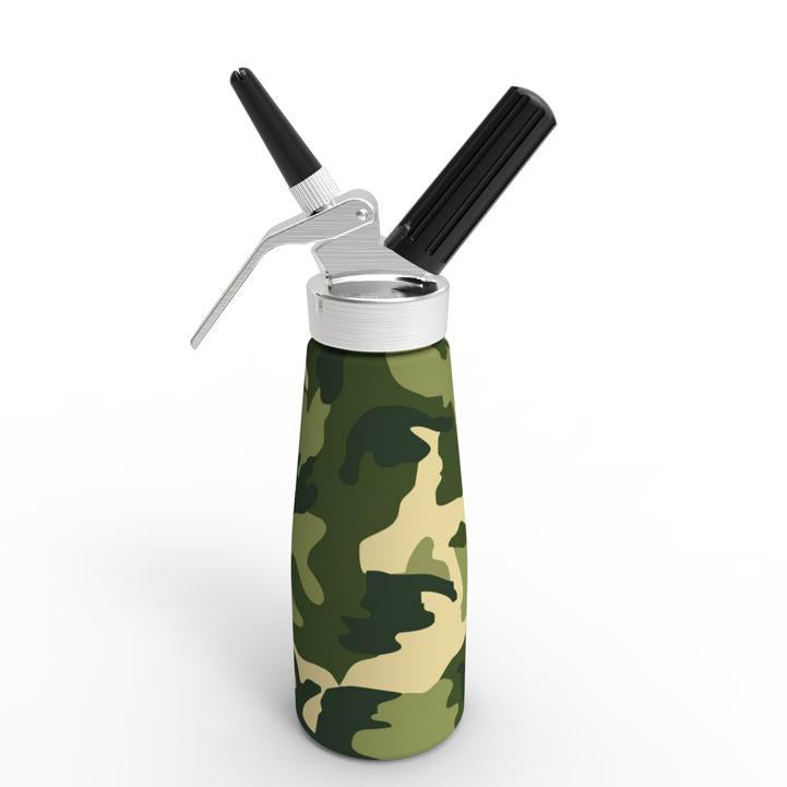 New 2020 Model - QuickWhip Cream Dispenser 0.5L – Green Camo