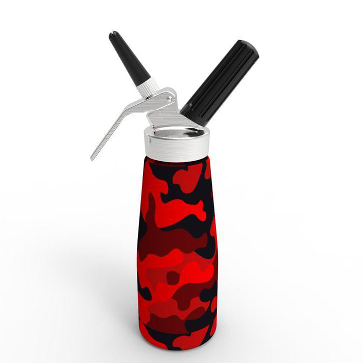 QuickWhip Whipped Cream Dispenser - 0.5L / 1 Pint  - Red Camo