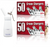 Starter Pack - QuickWhip Cream Chargers – 600 - (12 x 50Pks)  & 0.25L SupremeWhip Dispenser White